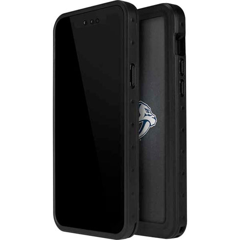 NHL Nashville Predators Black Background iPhone 15 Pro Waterproof Case